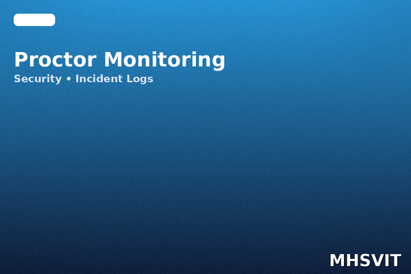 Proctor Monitoring